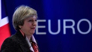 رئيسة الوزراء البريطانية تيريزا ماي