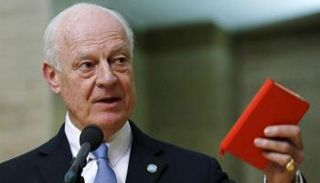 المبعوث الأممي إلى سوريا دي مستورا - أرشيفية