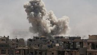 غارات جوية للتحالف الدولي على الرقة