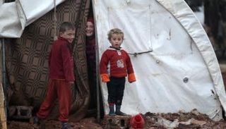 أطفال اللاجئين