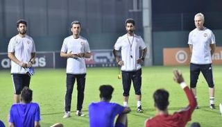 تدريبات منتخب الإمارات الأوليمبي