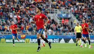 شباب اسبانيا يضربون مقدونيا بأهداف خرافية في 6 دقائق