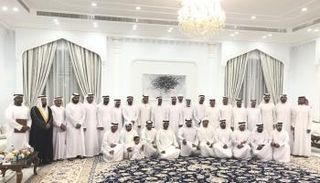 صورة لإحدى مجالس الداخلية الإماراتية