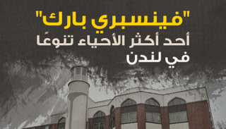 إنفوجراف عن حي فينسبري بارك في لندن