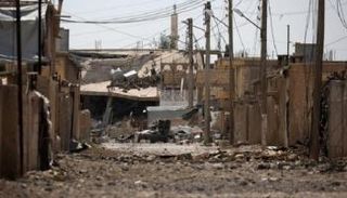 أحد أحياء مدينة الرقة السورية - أرشيفية