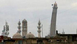 منارة الحدباء في العراق التي فجرها داعش