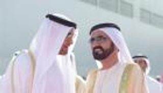 محمد بن راشد ومحمد بن زايد يستقبلان حكام الإمارات بمناسبة عيد الفطر