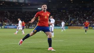 ساؤول قاد إسبانيا لنهائي اليورو