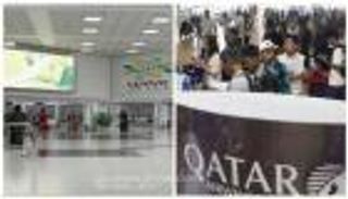 بالصور.. مطار قطر.. الخارج مولود والداخل مفقود