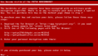 ما هو فيروس الفدية "Petya"؟