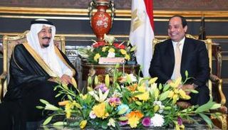 الملك سلمان والسيسي- أرشيفية