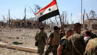 الجيش الحكومي خلال تقدمه في حلب (أرشيف رويترز)