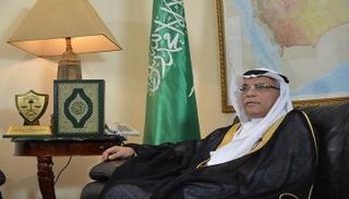السفير السعودي في السودان علي حسن جعفر
