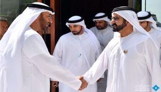 محمد بن راشد ومحمد بن زايد يبحثان شؤون الوطن والمواطنين