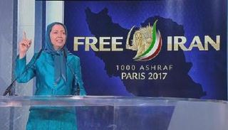 زعيمة المقاومة الإيرانية مريم رجوى