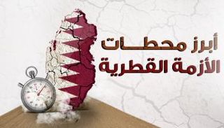 أبرز محطات الأزمة القطرية