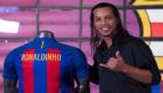 رونالدينيو سعيد بزيارته الثالثة لمصر