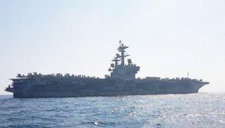 حاملة الطائرات الأمريكية جورج بوش