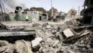 شجاعة شرطي عراقي تمنع كارثة في معسكر للنازحين