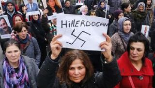 مظاهرات سابقة للأكراد في تركيا ضد أردوغان