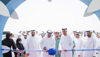 صورة من تدشين ميناء دلما الجديد