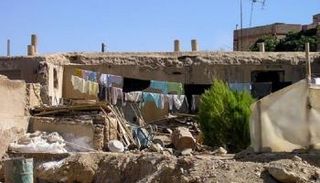 إحدى العشوائيات في مدينة ياسوج