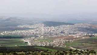 منظر عام لمدينة عفرين (رويترز)