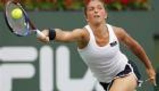 لاعبة تنس تثير رعب الحاضرين في ويمبلدون