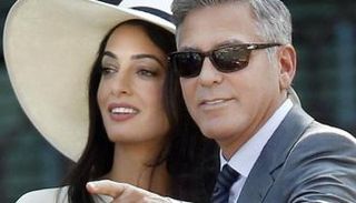 جورج كلوني وزوجته