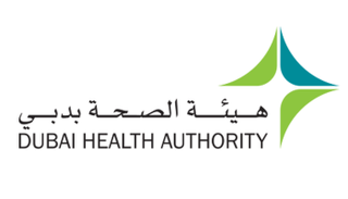 شعار هيئة الصحة بدبي