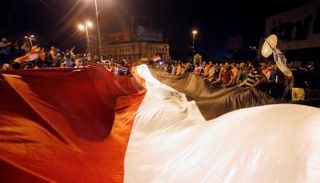 العراقيون في بغداد يحتفلون بتحرير الموصل