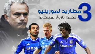 3 مطاريد لمورينيو دخلوا تاريخ الميركاتو‎