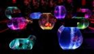 اليابان.. معرض فني بأحواض سمك الزينة يجتذب آلاف الرواد