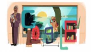 الطيب صالح يُزين الصفحة الرئيسية لـ"غوغل" في ذكرى مولده  