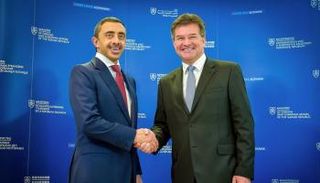  الشيخ عبدالله بن زايد آل نهيان ووزير خارجية سلوفاكيا