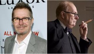 جاري أولدمان في شكل تشرشل