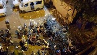 صورة لموقع هجوم شنه داعش في جاكرتا - أرشيفية