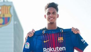 البرازيلي فيتينيو يحقق أولى أمنياته مع برشلونة
