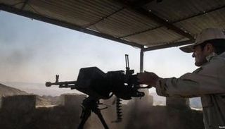 صورة لأحد جنود حرس الحدود الإيراني