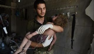 أحد المسعفين بالجيش العراقي