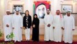 السفيرة البلجيكية لدى الإمارات تزور "معرض الشيخ زايد"