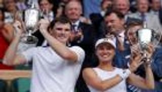 هينجيس وموراي يتوجان بالزوجي المختلط في ويمبلدون