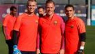 حارس برشلونة ينتقل إلى بلد الوليد