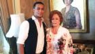 بالصور.. محمد رمضان في منزل السادات: يوم تاريخي