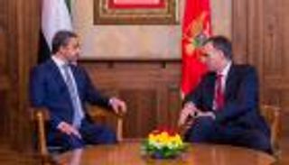 رئيس مونتينيغرو يستقبل عبدالله بن زايد