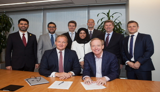 جانب من توقيع مذكرة التفاهم