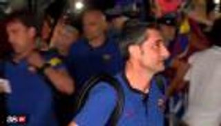 استقبال جماهيري كبير لبرشلونة في الولايات المتحدة