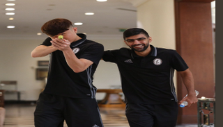 أجواء المرح والسعادة في معسكر الوحدة