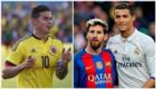 رودريجيز يتطلع لخلافة رونالدو وميسي