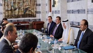 جلسة مباحثات ثنائية بين الجبير ونظيره الإيطالي